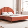 Łóżko tapicerowane Slim Queenza II 160x200 cm – z pojemnikiem na pościel