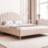 Łóżko tapicerowane Slim Queenza II 160x200 cm – z pojemnikiem na pościel