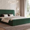Łóżko tapicerowane Slim Quintia 160x200 cm – z pojemnikiem, do małej sypialni