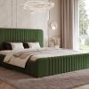 Łóżko tapicerowane Slim Quintia 160x200 cm – z pojemnikiem, do małej sypialni