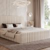 Łóżko tapicerowane Slim Quintia 160x200 cm – z pojemnikiem, do małej sypialni
