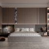 Łóżko tapicerowane Vizano Slim 160x200 cm – z pojemnikiem, łatwe czyszczenie