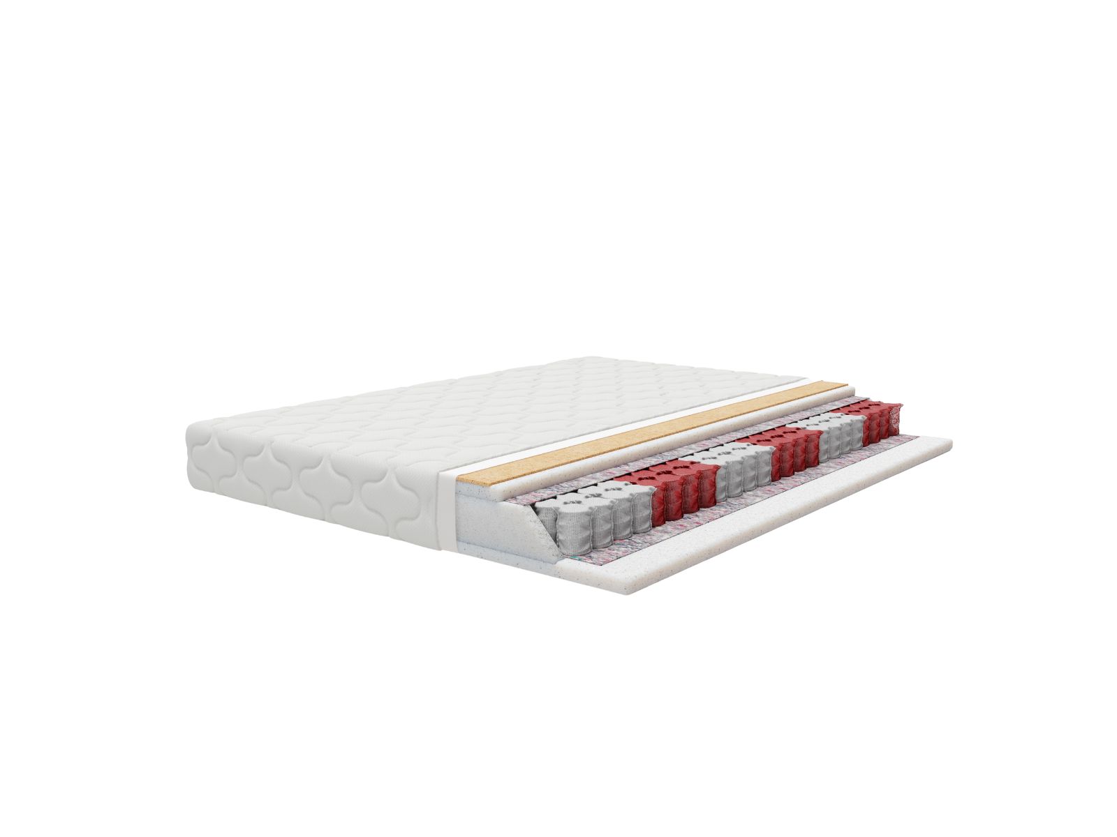 Materac dwustronny Erano 160x200 cm – dwie twardości H2/H3