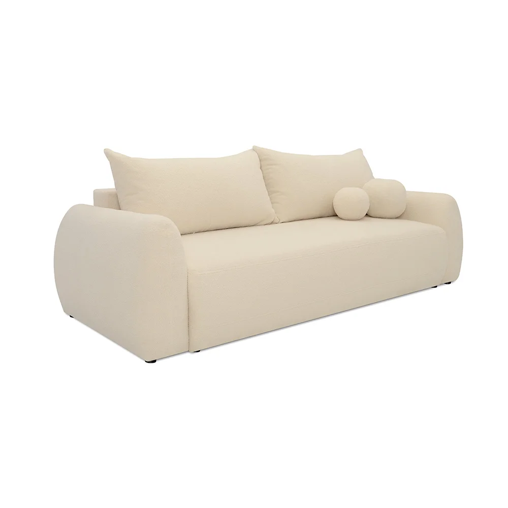 Tapicerowana sofa Lusso z funkcją spania