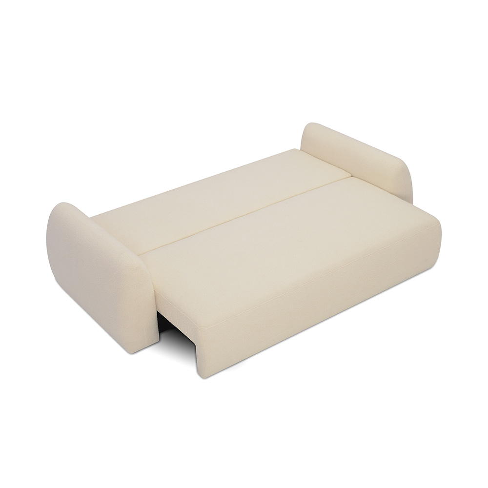 Tapicerowana sofa Lusso z funkcją spania