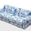 Sofa tapicerowana w kwiaty Patiss