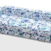 Sofa tapicerowana w kwiaty Patiss