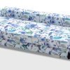 Sofa tapicerowana w kwiaty Patiss