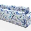 Sofa tapicerowana w kwiaty Patiss