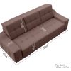 Sofa tapicerowana rozkładana Dovina