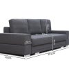 Sofa tapicerowana rozkładana Navis