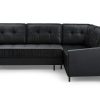 Narożnik Tapicerowany z Funkcją Spania na Nogach Bellio - Elegancka Kanapa dla Rodziny z Akcentami Glamour