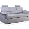 Sofa tradycyjna tapicerowana Cobrel do zestawu