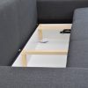 Sofa tapicerowana rozkładana Navis