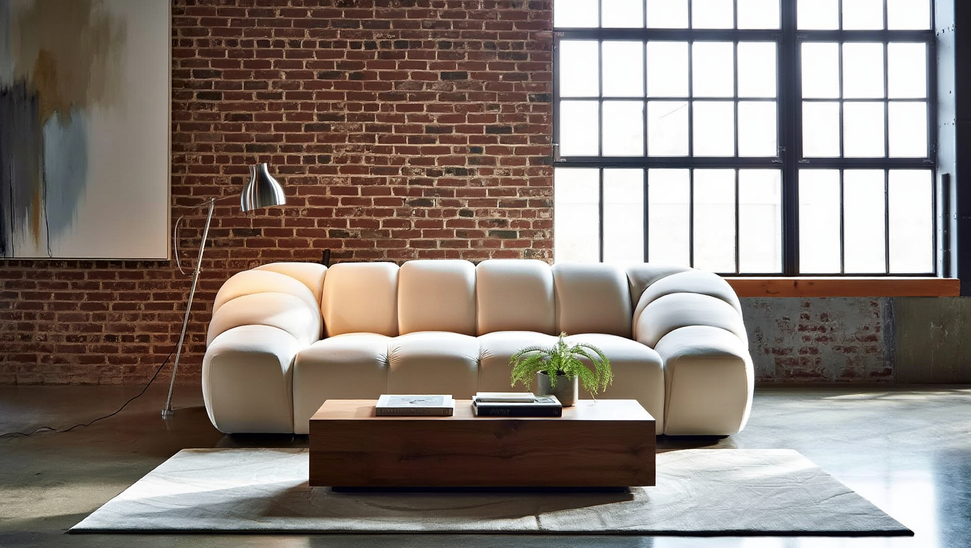 Tapicerowana Sofa Emany II do zestawu