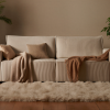 Tapicerowana Sofa z funkcją spania Ravin do zestawu