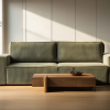 Tapicerowana Sofa z funkcją spania Ravin do zestawu
