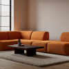 Narożnik Modułowy Tapicerowany Monir SL+R+S+P+SP bez funkcji spania - Nowoczesna Sofa do Salonu