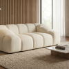 Tapicerowana Sofa Emany do zestawu