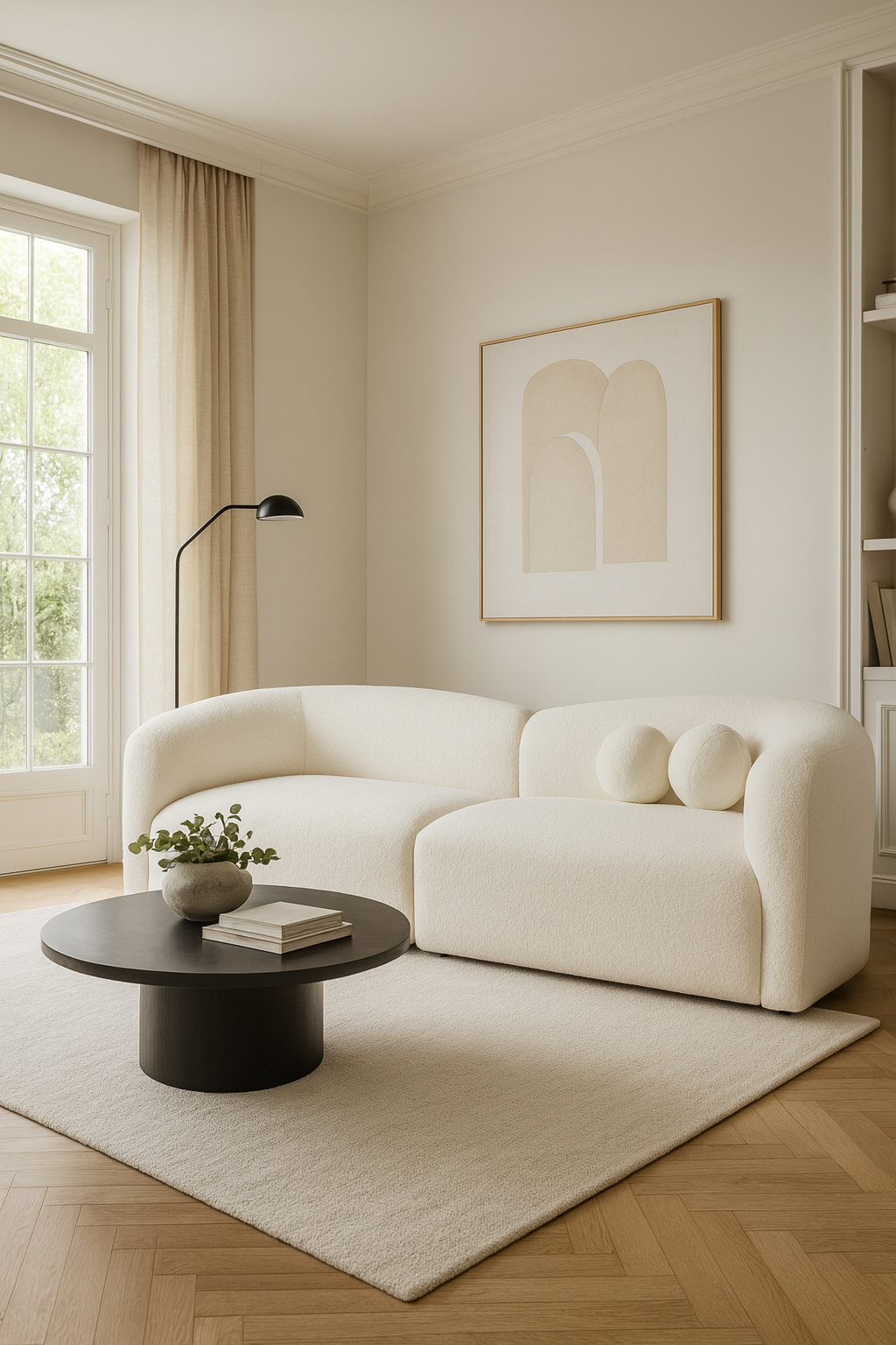 Tapicerowana Sofa 3-osobowa Cressi II do zestawu