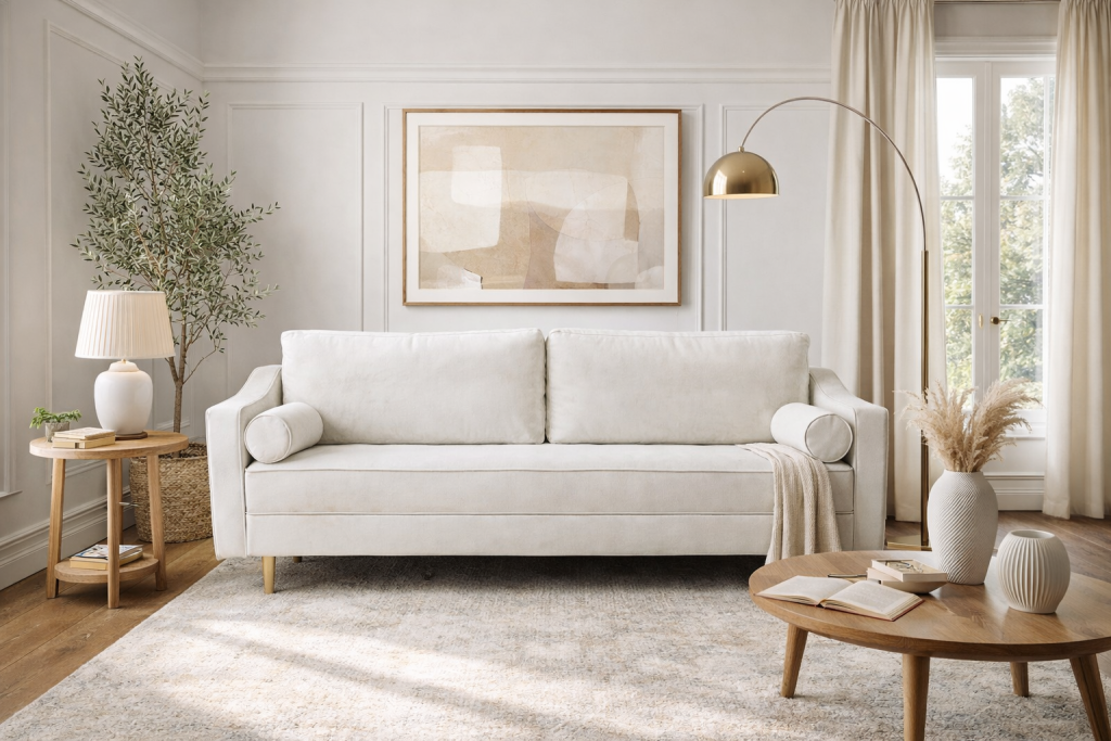 Tapicerowana Sofa Dida do zestawu