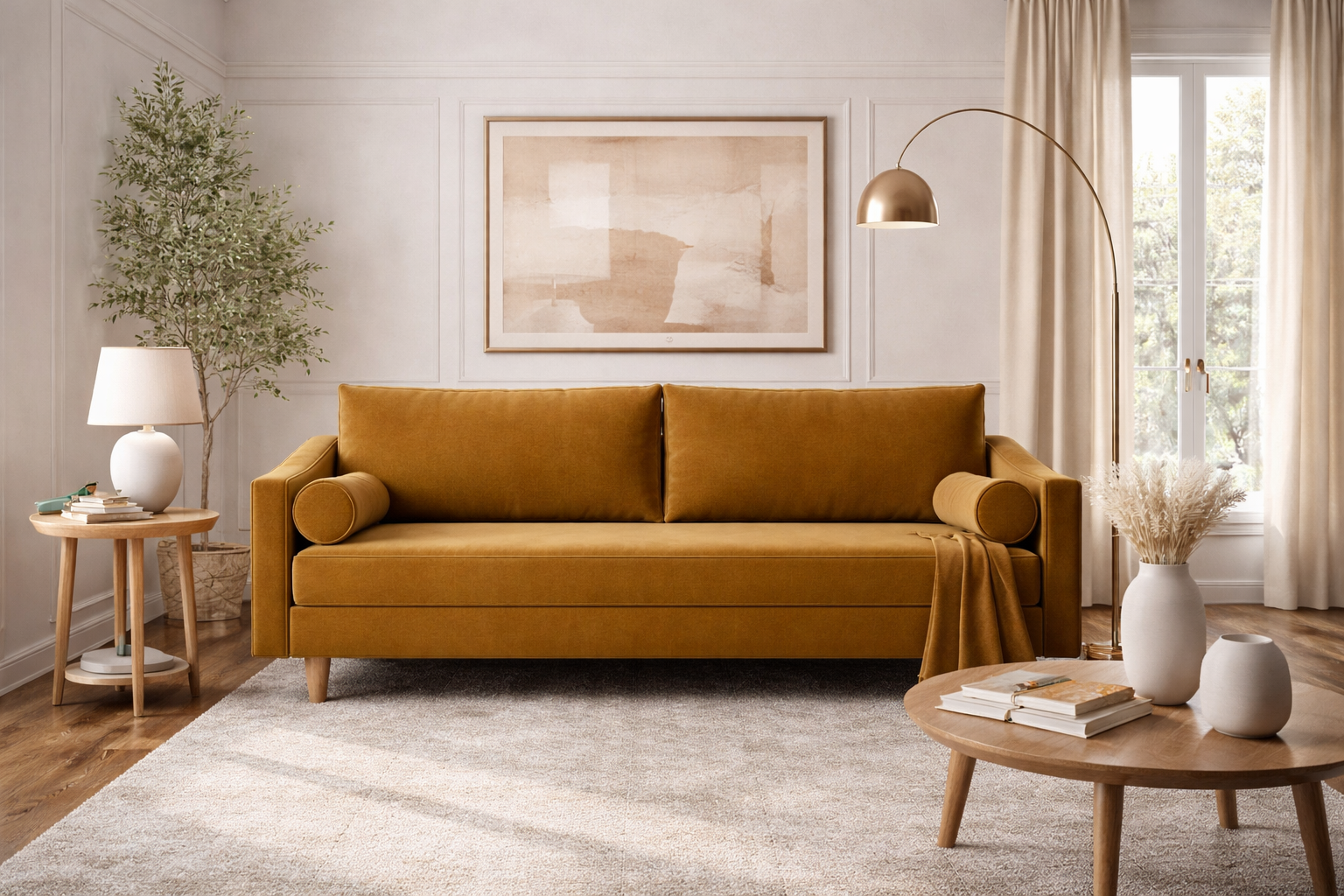 Tapicerowana Sofa Dida do zestawu
