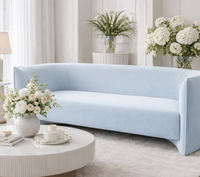Tapicerowana Sofa Elvano do zestawu