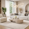 Wygodna Sofa Modułowa Tapicerowana Dalia bez funkcji spania - Modernistyczna Kanapa do Salonu