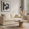 Sofa Modułowa Tapicerowana Nuell R+R bez funkcji spania - Nowoczesna Kanapa do Salonu