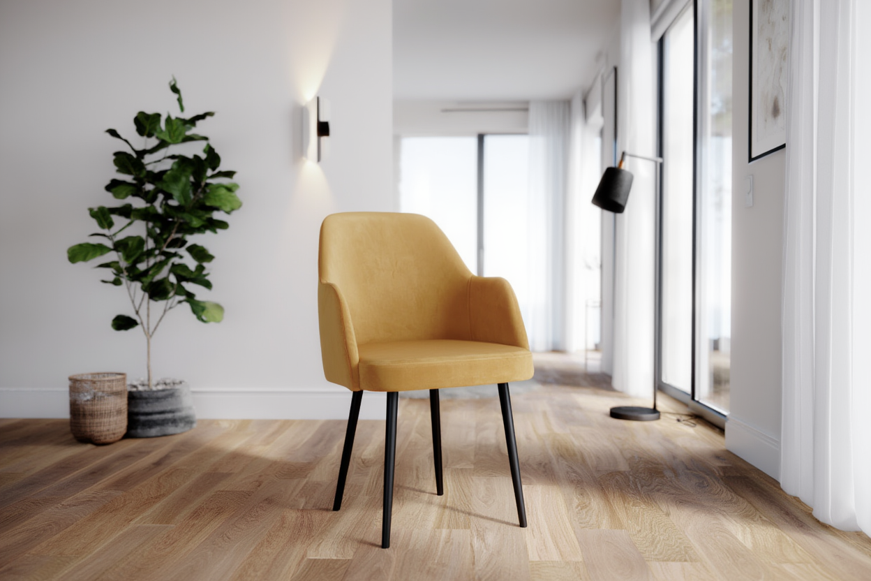 Fotel tapicerowany Brave – nowoczesny i komfortowy