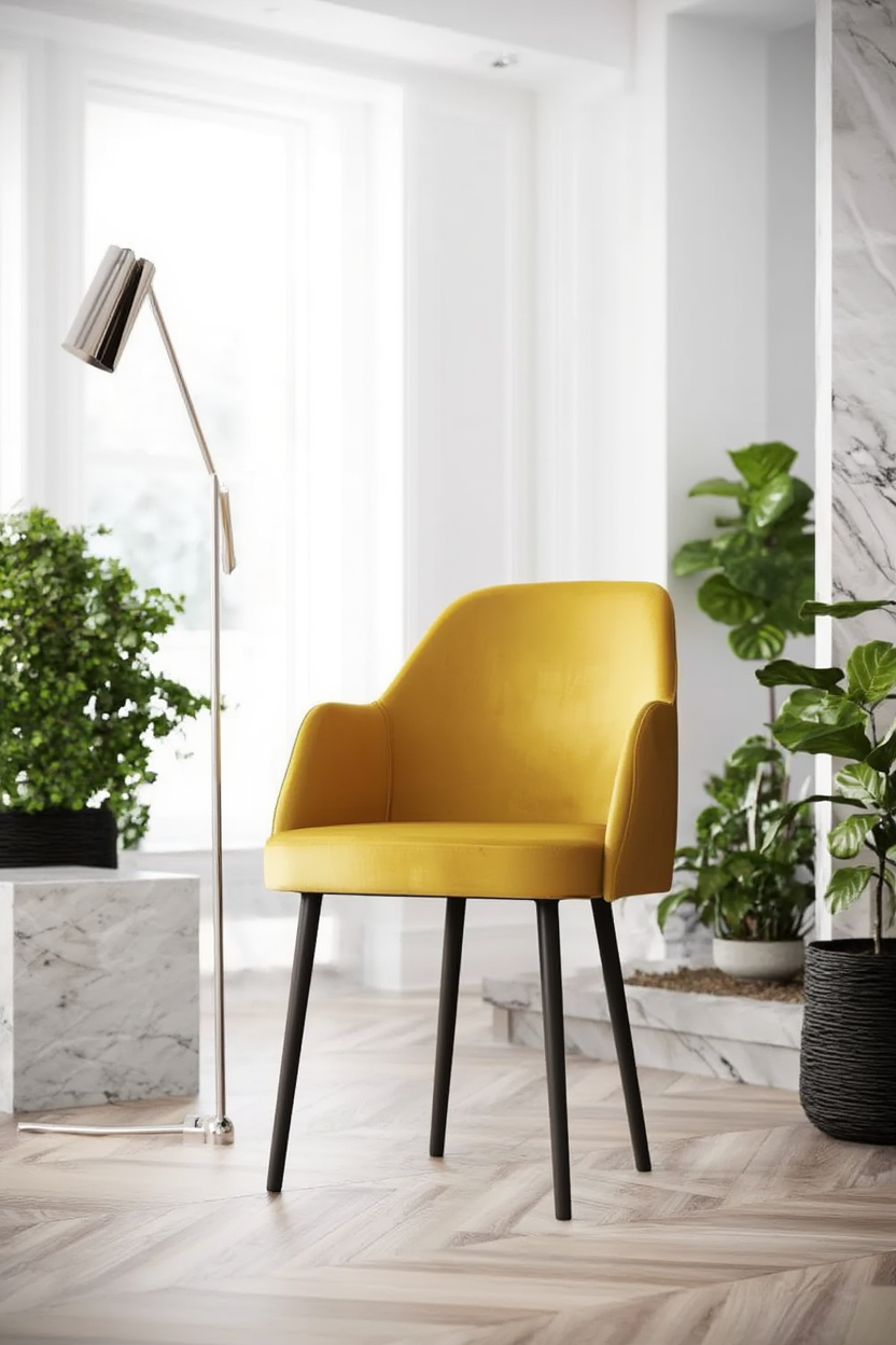 Fotel tapicerowany Brave – nowoczesny i komfortowy
