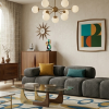 Sofa Modułowa Tapicerowana Milky SL+S+P - Nowoczesny Zestaw Wypoczynkowy