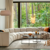 Narożnik Modułowy Tapicerowany Real SL+R+R+SP - Duża Sofa Rogowa do Salonu