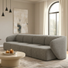 Sofa Modułowa Tapicerowana Verna SL+S+S+SP bez funkcji spania - Nowoczesna Duża Kanapa do Salonu