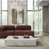 Sofa Modułowa Tapicerowana Milky SL+S - Nowoczesna Kompaktowa Kanapa do Salonu