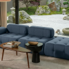 Sofa Modułowa Tapicerowana Leddy SL+S+P - Nowoczesna Wygodna Kanapa do Salonu