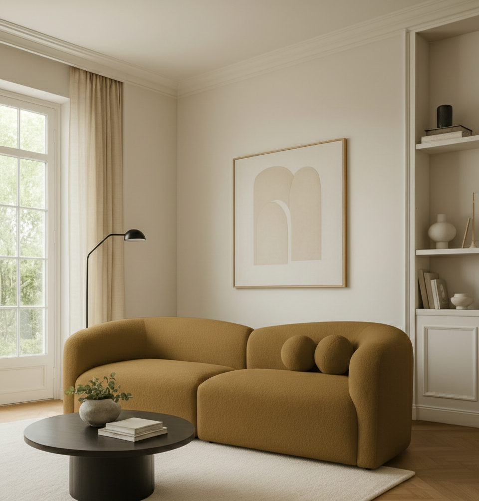 Tapicerowana Sofa 3-osobowa Cressi II do zestawu