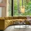 Narożnik Modułowy Tapicerowany Real SL+R+R+SP - Duża Sofa Rogowa do Salonu