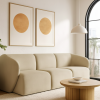 Sofa Modułowa Tapicerowana Verna SL+S+SP bez funkcji spania - Nowoczesna Kanapa do Salonu