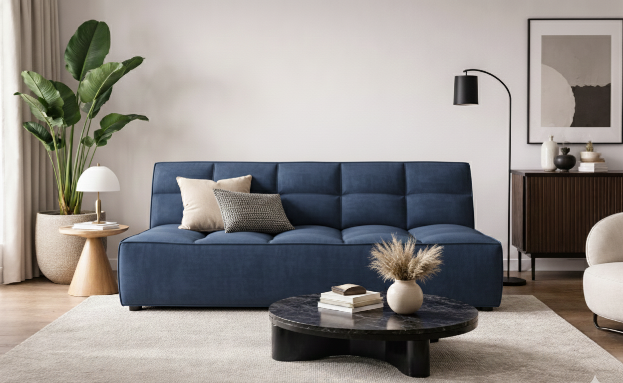 Sofa Tapicerowana Sorin II bez funkcji spania - Nowoczesna Kanapa do Salonu