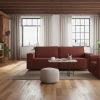 Tapicerowana Sofa z funkcją spania Ravin do zestawu