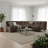 Narożnik Modułowy Tapicerowany Sorin FOTEL, RÓG, SOFA bez funkcji spania - Nowoczesna Sofa do Salonu