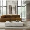 Sofa Modułowa Tapicerowana Milky SL+S - Nowoczesna Kompaktowa Kanapa do Salonu