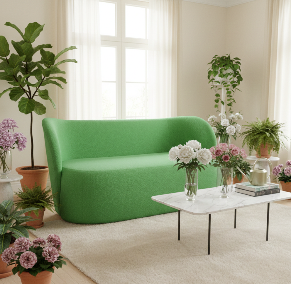 Tapicerowana Sofa Carvin II do zestawu