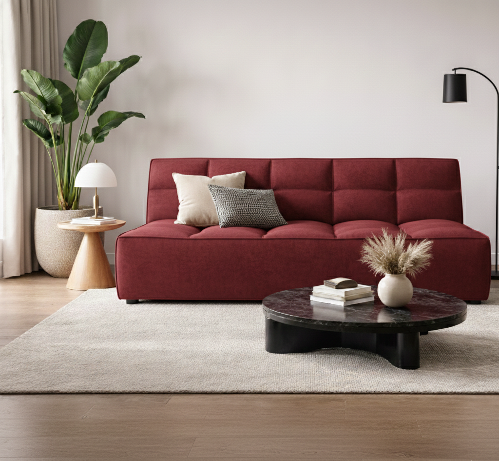 Sofa Tapicerowana Sorin II bez funkcji spania - Nowoczesna Kanapa do Salonu