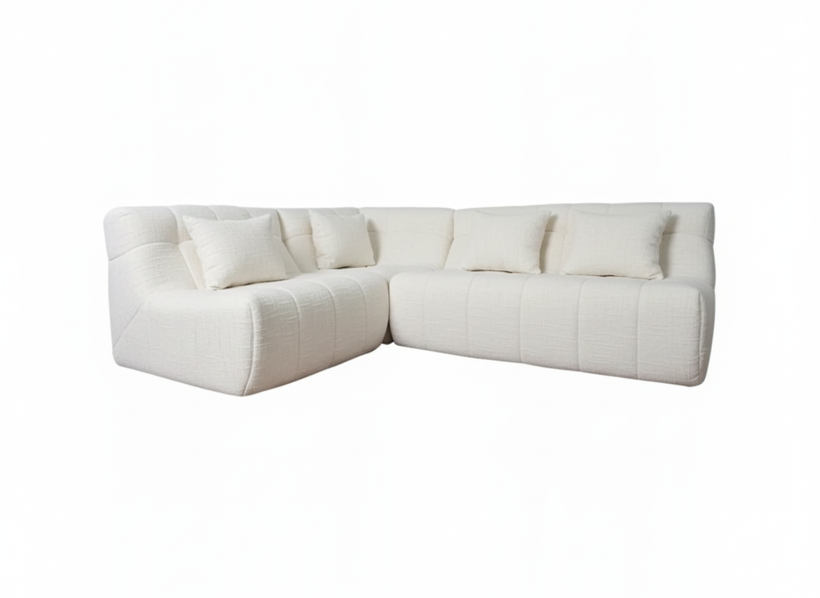 Narożnik Modułowy Tapicerowany Linea FOTEL, RÓG, SOFA bez funkcji spania - Nowoczesna Kanapa do Salonu
