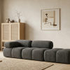 Sofa Modułowa Tapicerowana Milky SL+S+P - Nowoczesny Zestaw Wypoczynkowy
