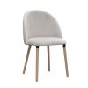 Krzesło tapicerowane Riana – skandynawski design