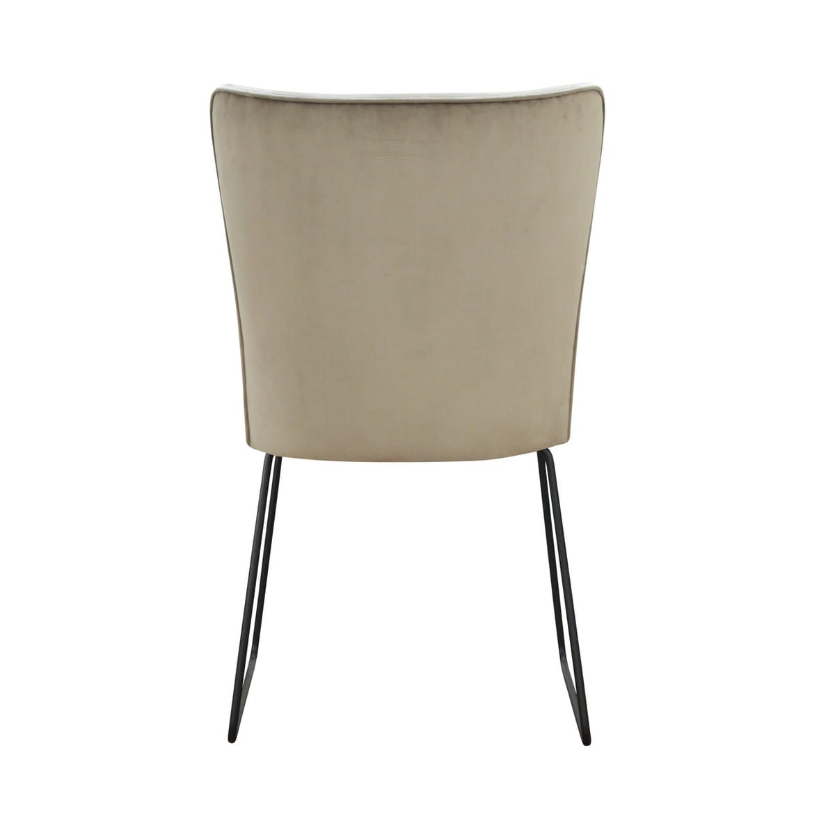 Krzesło tapicerowane Lussu sanki – minimalistyczny design i wygoda