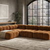 Narożnik Modułowy Tapicerowany Balia S+R+S+S - Duża Sofa Rogowa Bubbly